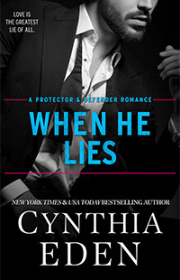 When He Lies by Cynthia Eden